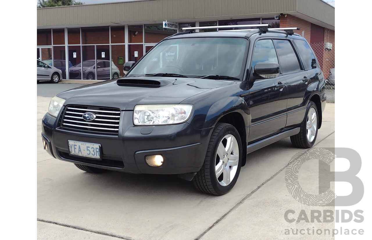 10/2007 Subaru Forester XT MY07 4d Wagon Grey 2.5L