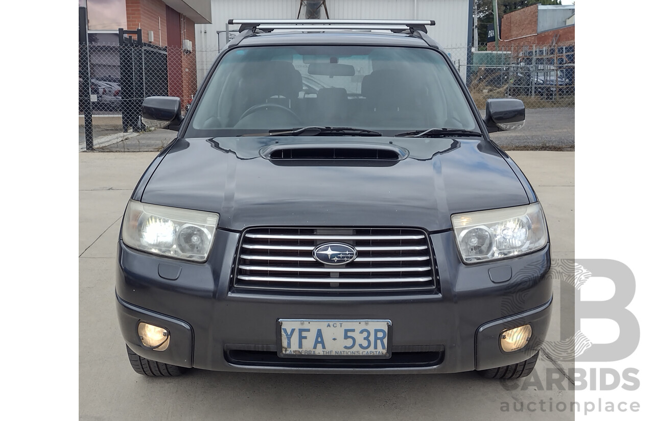 10/2007 Subaru Forester XT MY07 4d Wagon Grey 2.5L