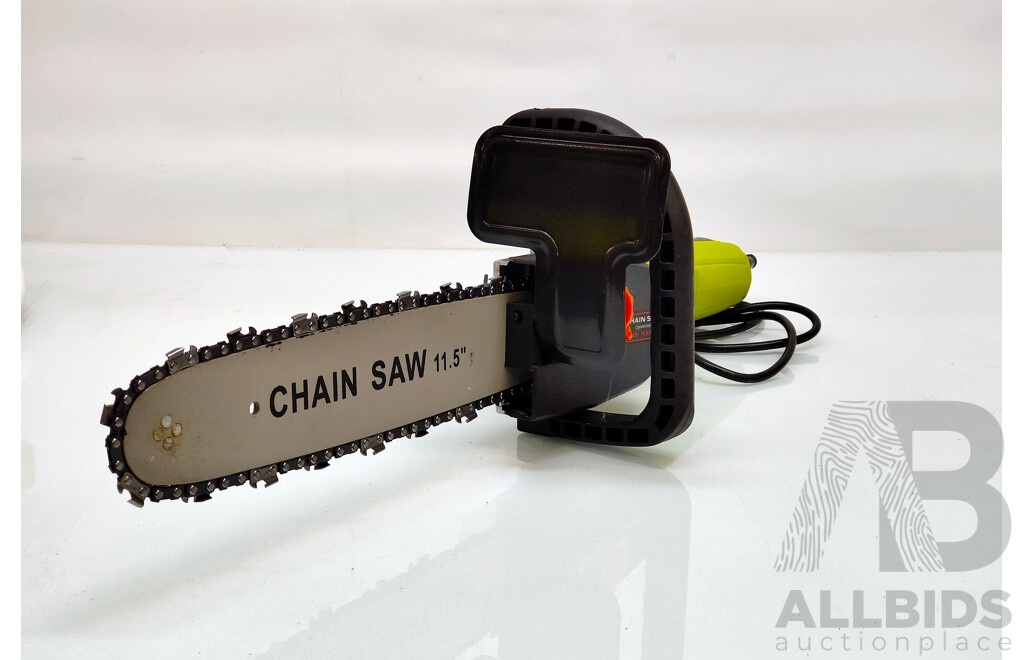 ROCKWELL SHOPSERIES Corded Car Polisher and Corded 11.5'' Chainsaw