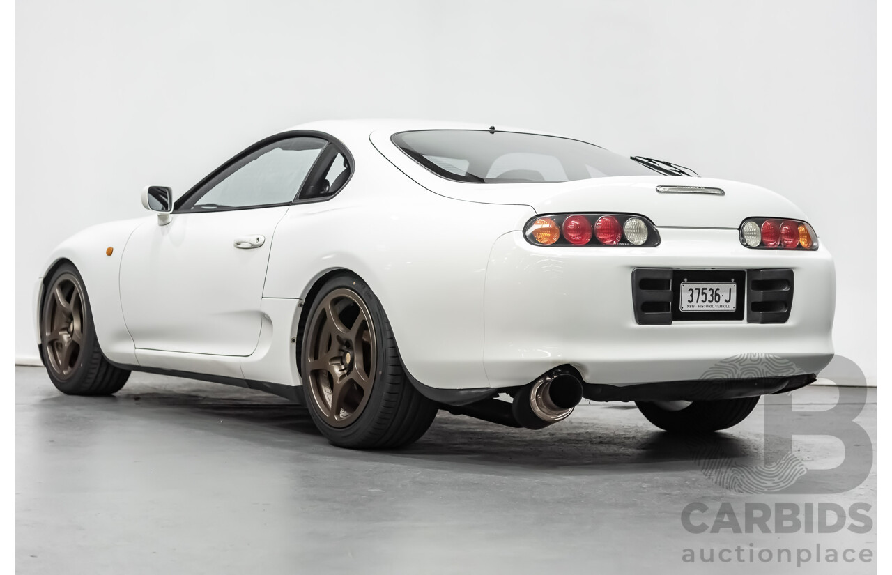 08/1993 Toyota Supra RZ JZA80 2Dr Coupe White 2JZGTE 3.0L Turbo