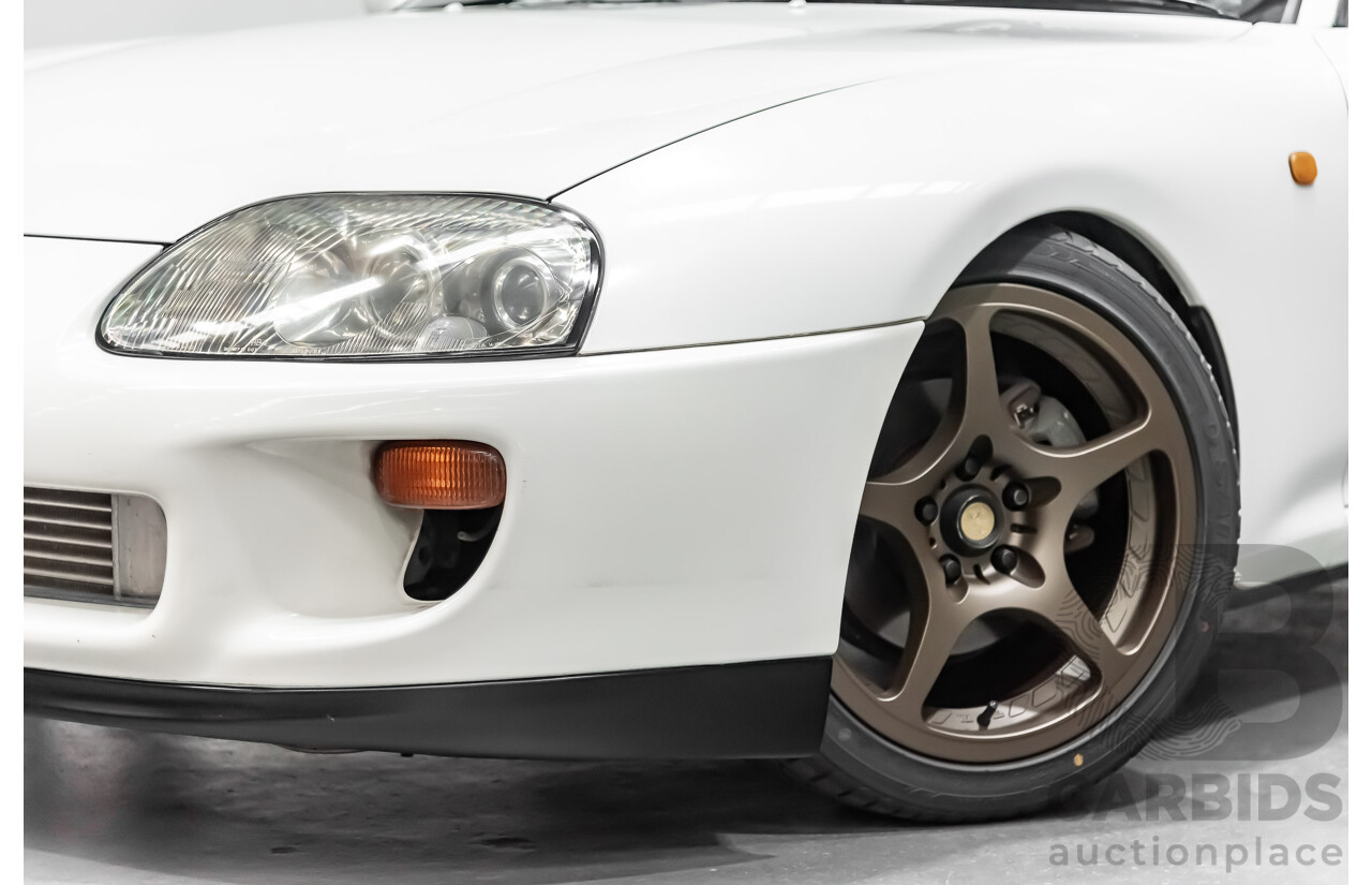 08/1993 Toyota Supra RZ JZA80 2Dr Coupe White 2JZGTE 3.0L Turbo