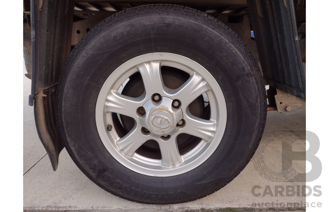 2012 Great Wall V200 (4x4) K2 C/Chas White 2.0L