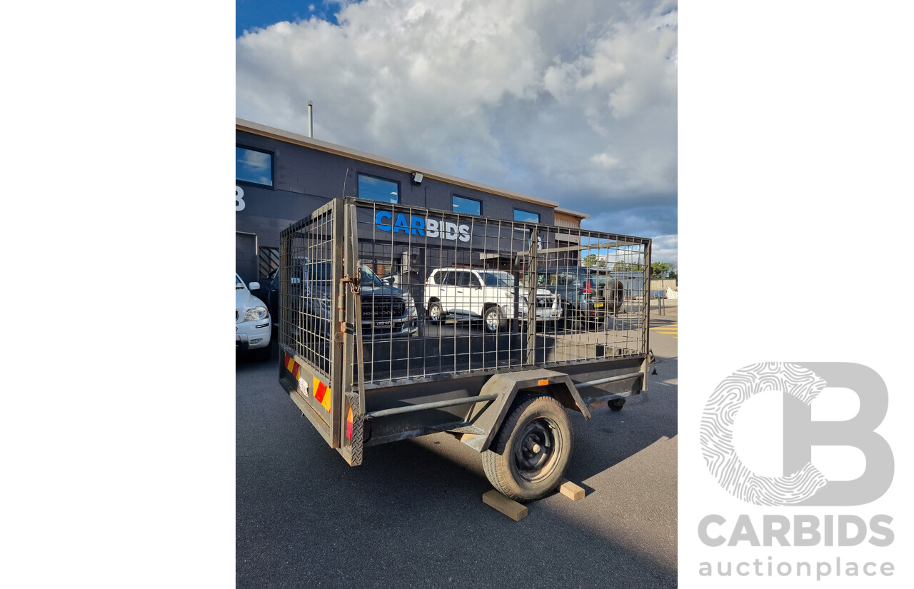 2019 Homemade Box Trailer with Cage (2450mm L X 1540mm W) - VIN: 6T9T20V97KA01X390