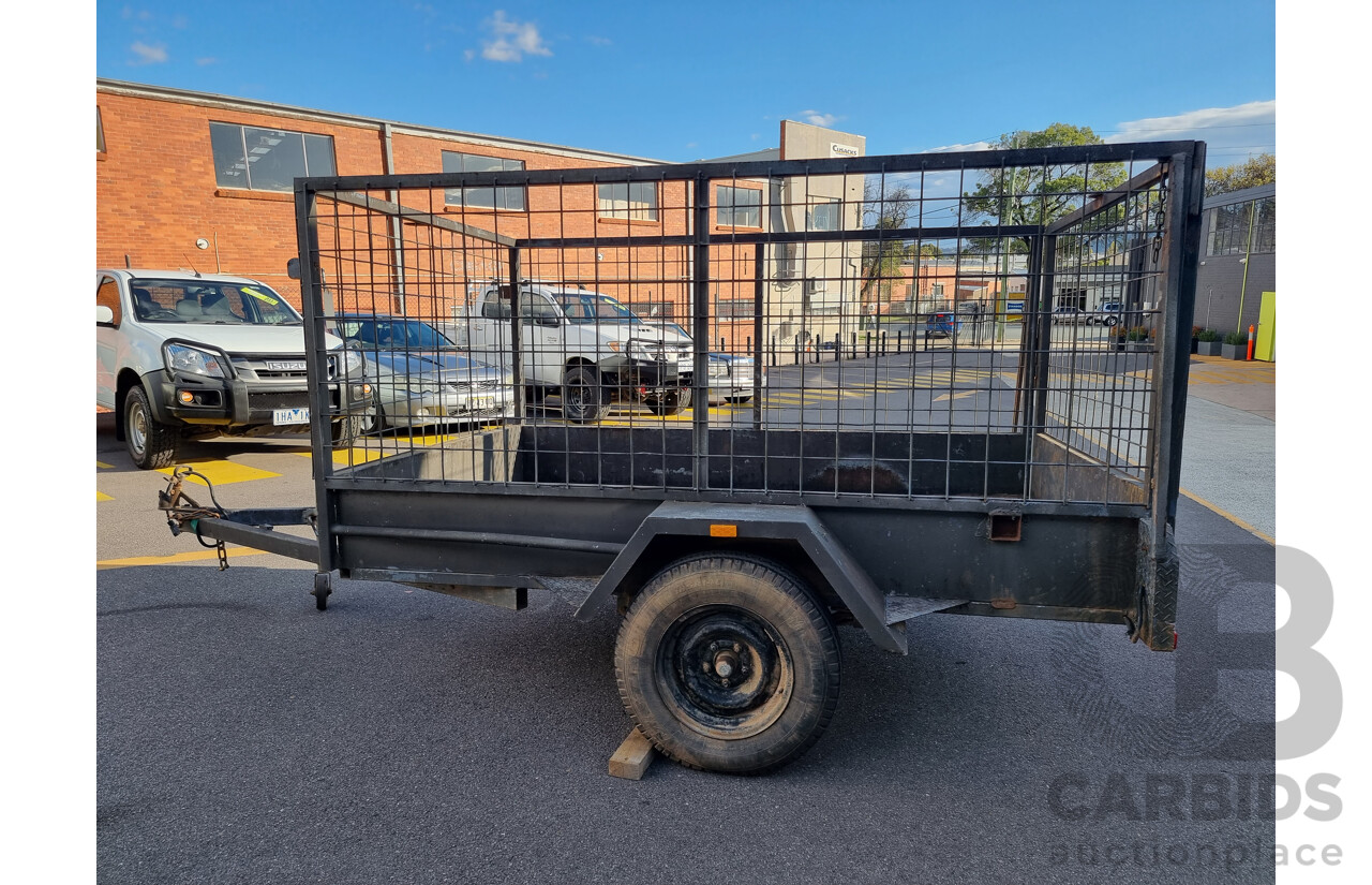 2019 Homemade Box Trailer with Cage (2450mm L X 1540mm W) - VIN: 6T9T20V97KA01X390