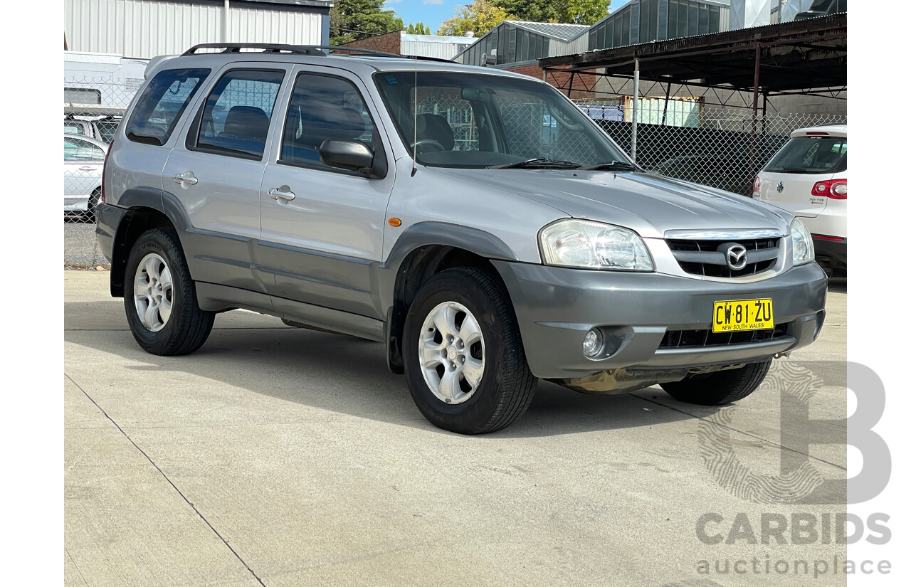 7/2003 Mazda Tribute Classic  4d Wagon Silver 3.0L