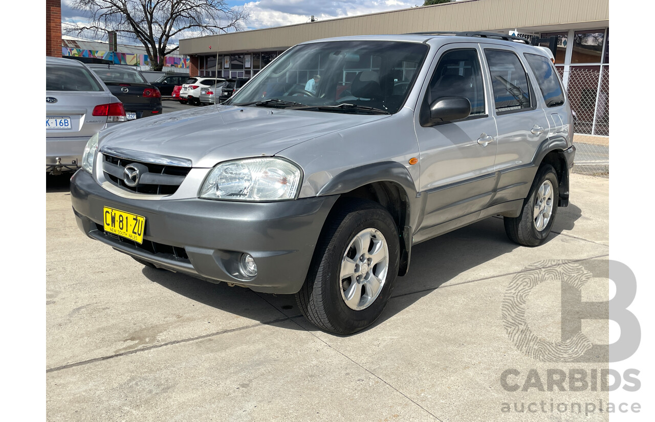 7/2003 Mazda Tribute Classic  4d Wagon Silver 3.0L