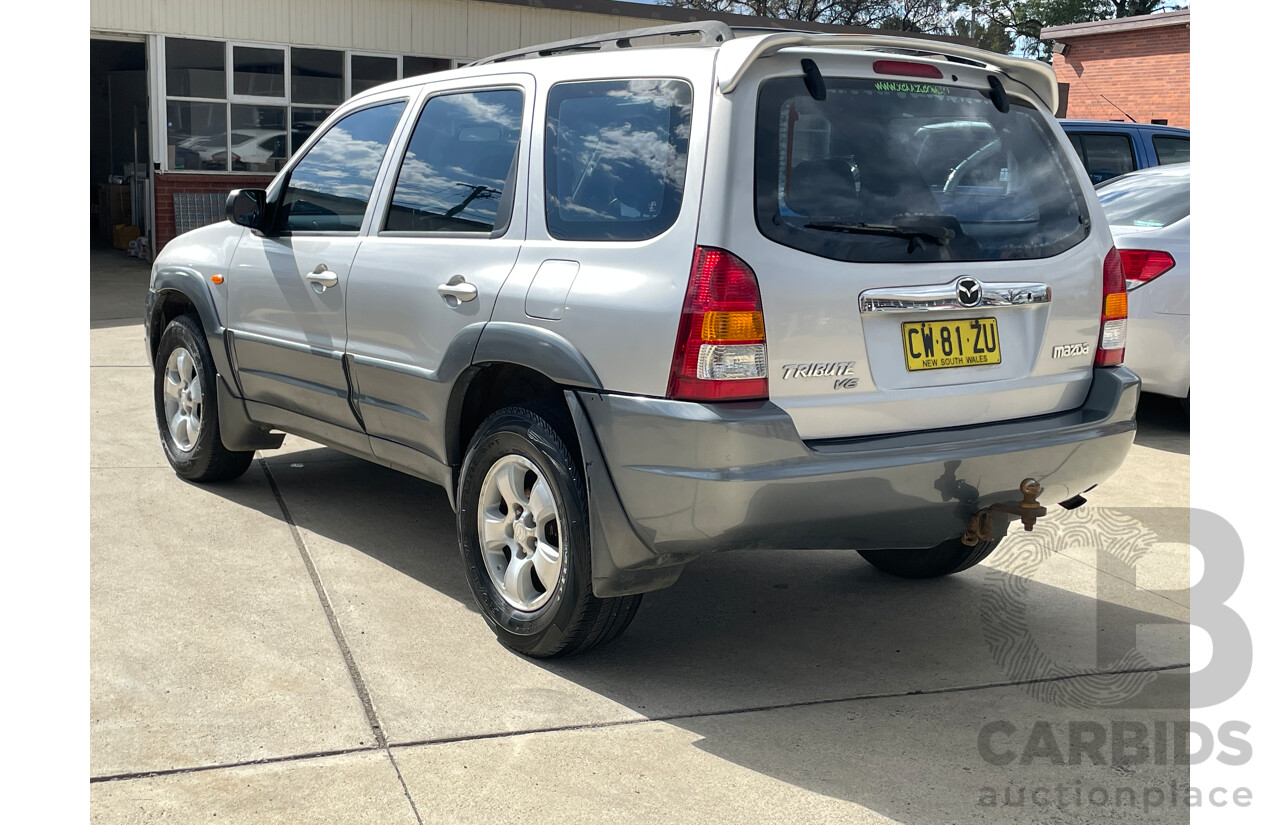 7/2003 Mazda Tribute Classic  4d Wagon Silver 3.0L