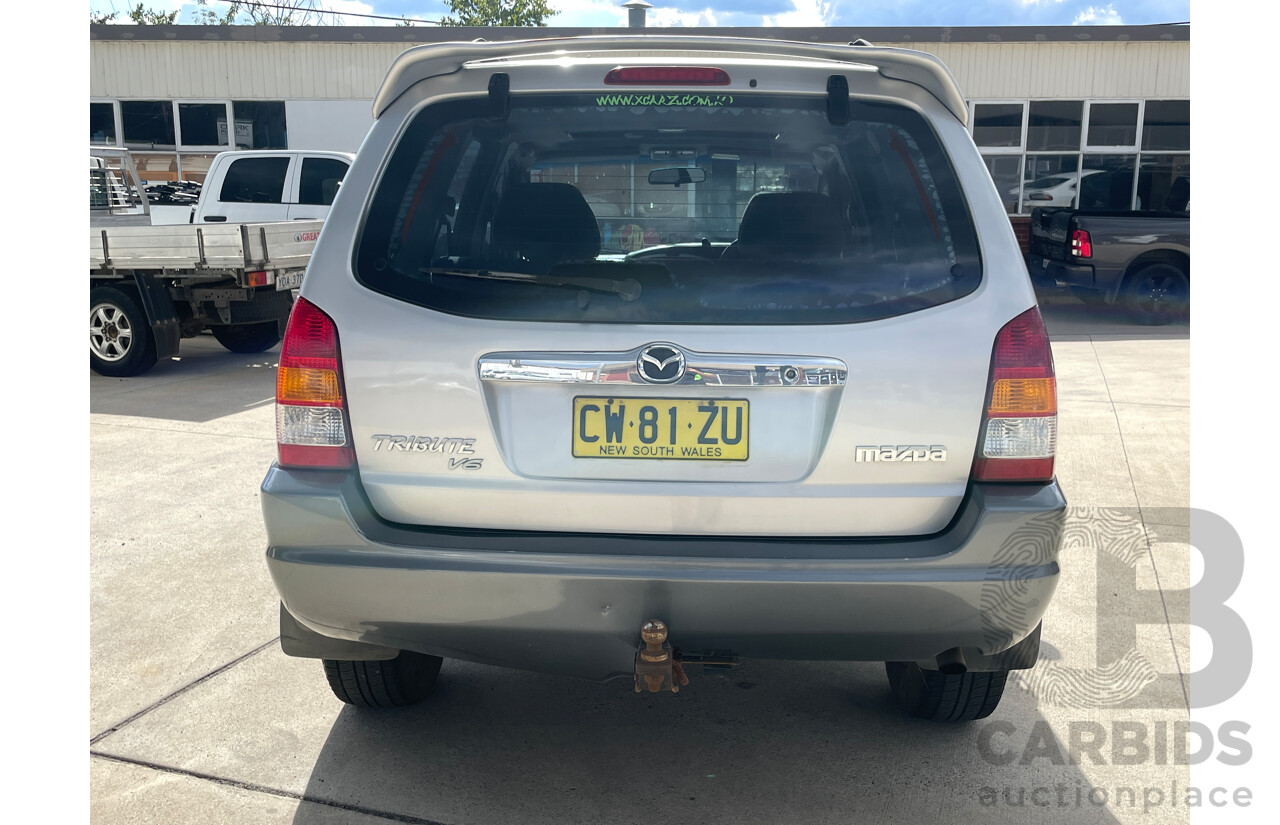 7/2003 Mazda Tribute Classic  4d Wagon Silver 3.0L