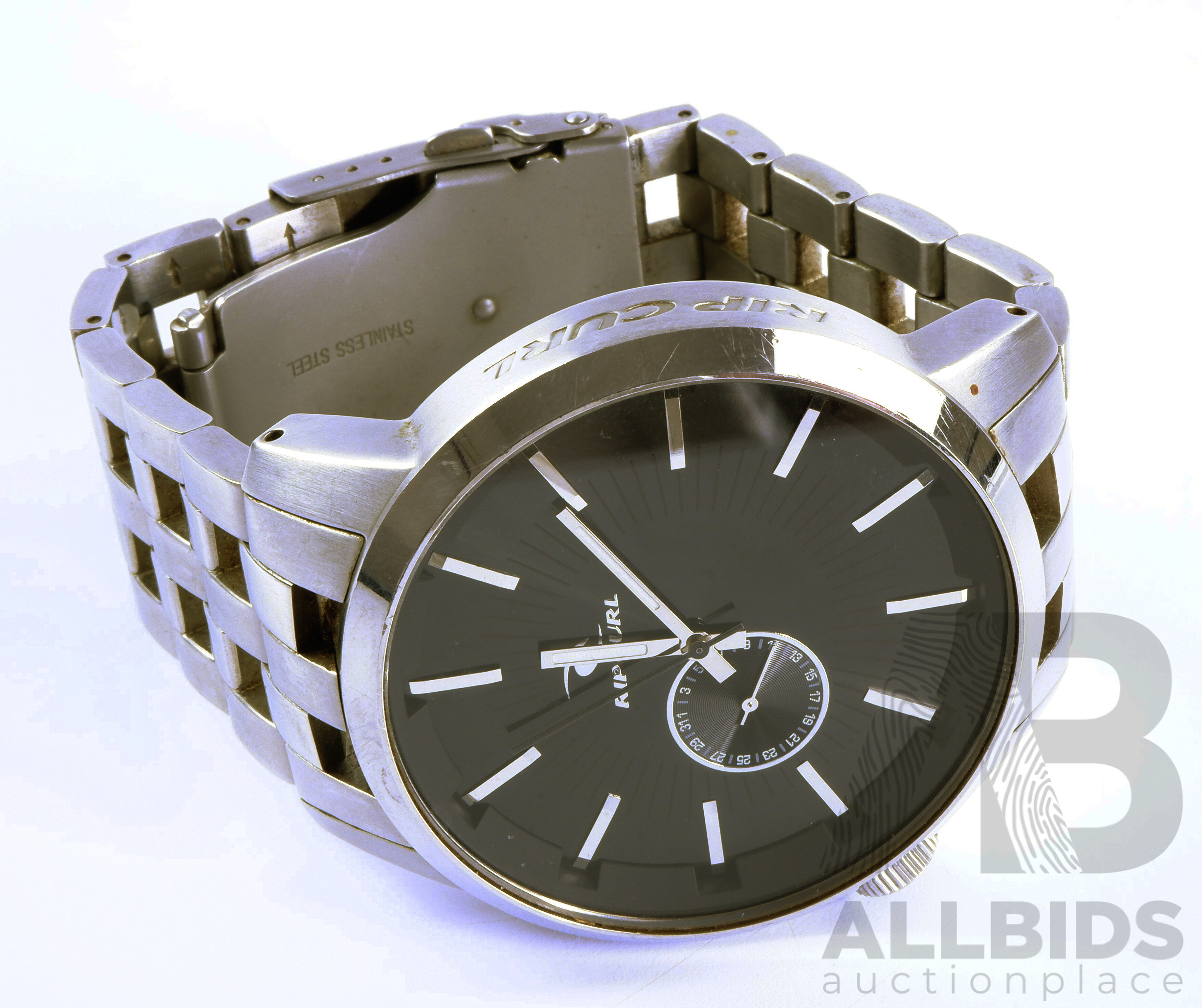 Rip curl stainless steel watch hot sale