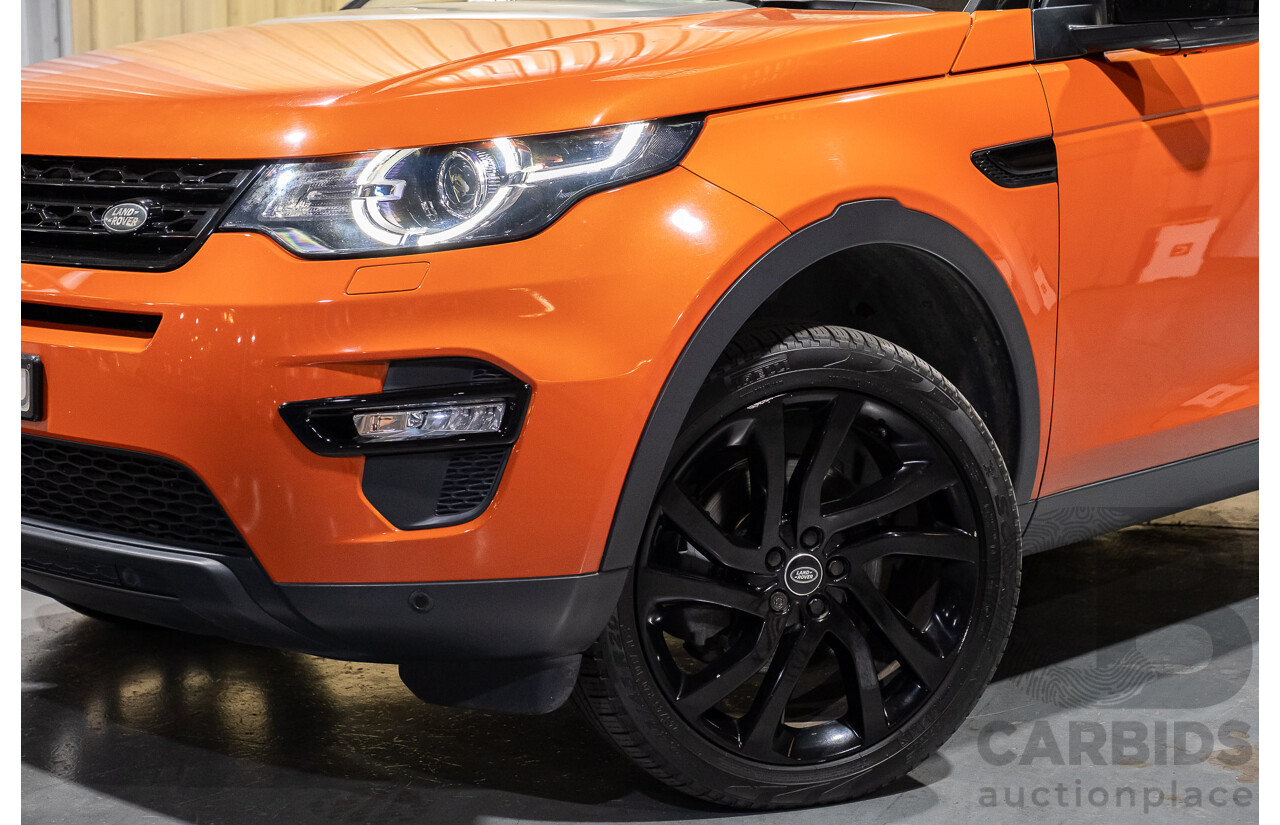 3/2016 Land Rover Discovery Sport SD4 HSE Luxury (4x4) LC MY16 4d Wagon Phoenix Orange Turbo Diesel 2.2L