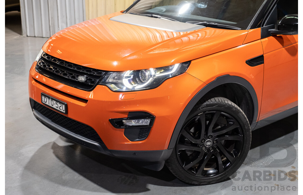 3/2016 Land Rover Discovery Sport SD4 HSE Luxury (4x4) LC MY16 4d Wagon Phoenix Orange Turbo Diesel 2.2L