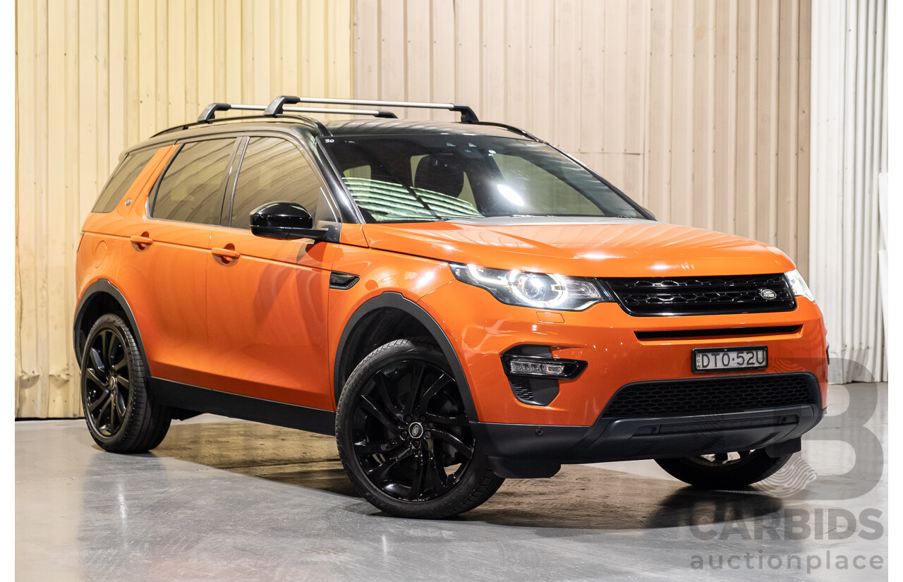 3/2016 Land Rover Discovery Sport SD4 HSE Luxury (4x4) LC MY16 4d Wagon Phoenix Orange Turbo Diesel 2.2L