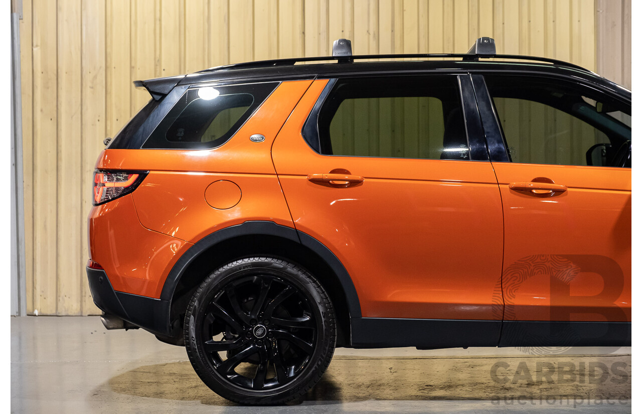 3/2016 Land Rover Discovery Sport SD4 HSE Luxury (4x4) LC MY16 4d Wagon Phoenix Orange Turbo Diesel 2.2L