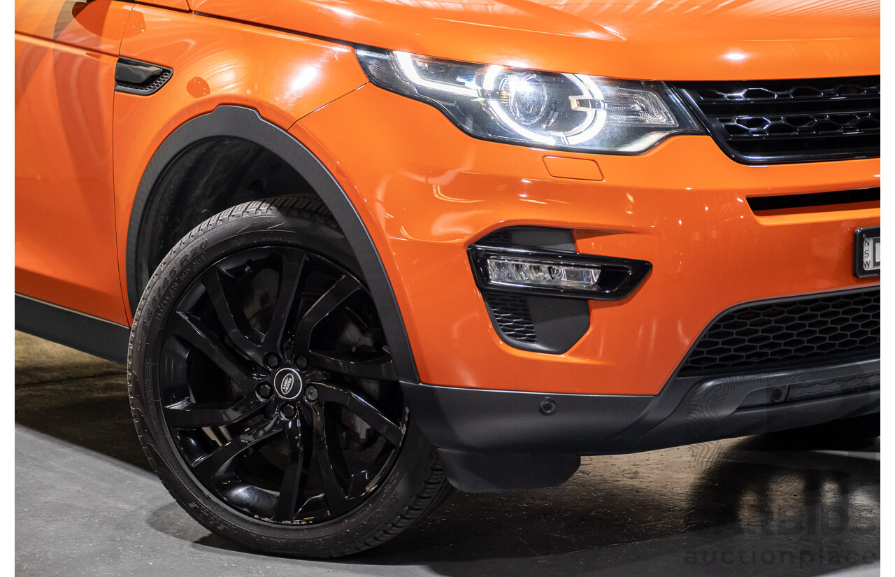 3/2016 Land Rover Discovery Sport SD4 HSE Luxury (4x4) LC MY16 4d Wagon Phoenix Orange Turbo Diesel 2.2L