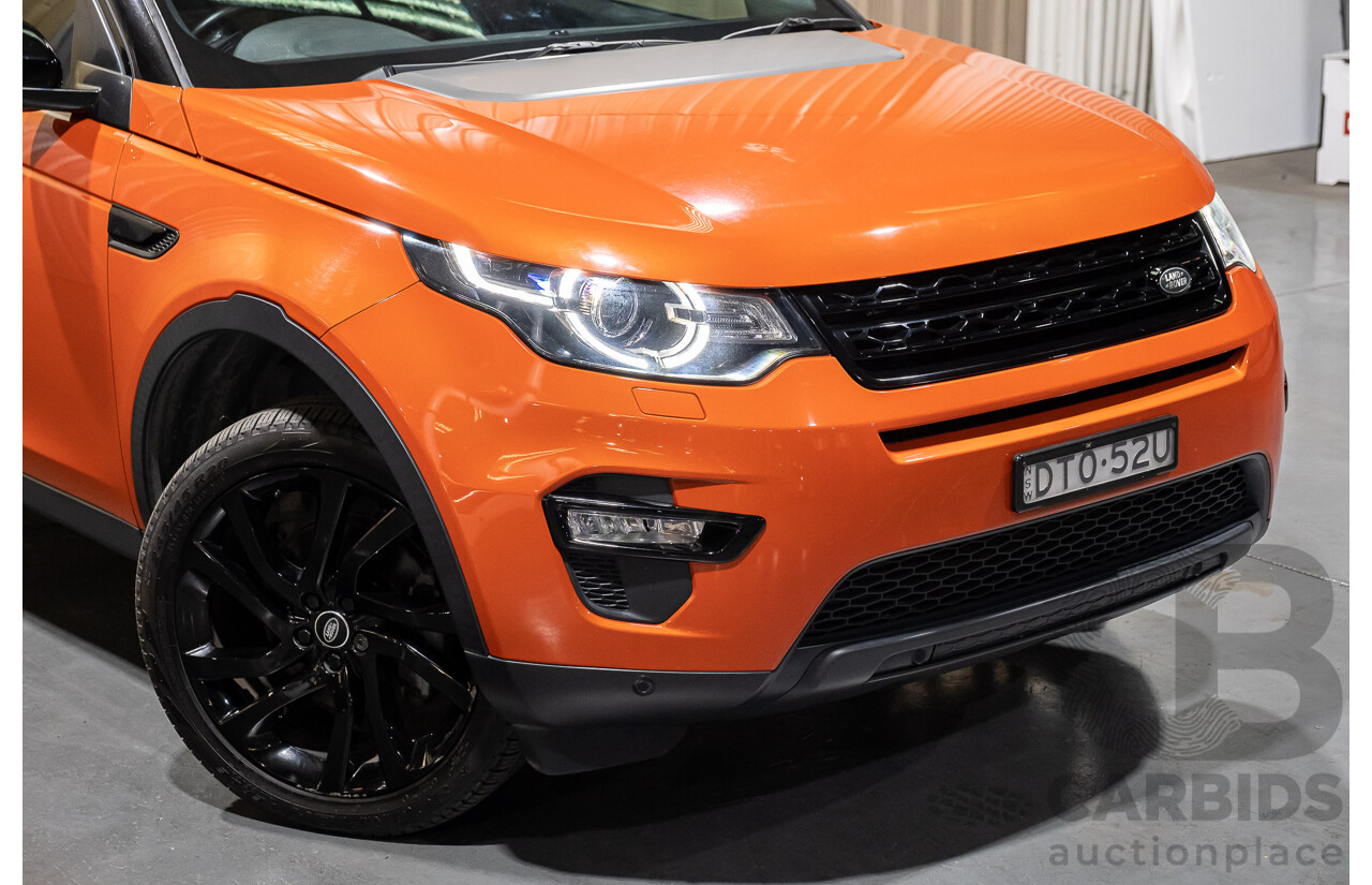 3/2016 Land Rover Discovery Sport SD4 HSE Luxury (4x4) LC MY16 4d Wagon Phoenix Orange Turbo Diesel 2.2L