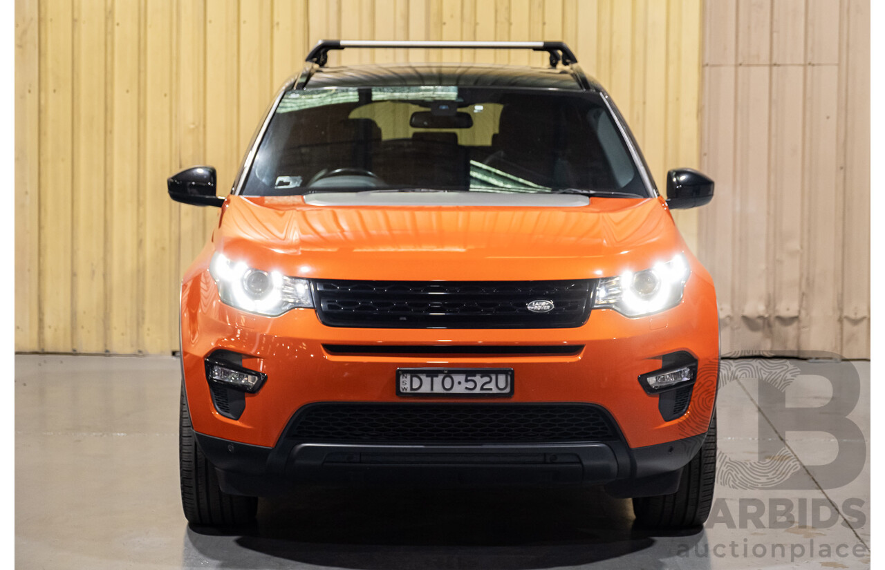 3/2016 Land Rover Discovery Sport SD4 HSE Luxury (4x4) LC MY16 4d Wagon Phoenix Orange Turbo Diesel 2.2L