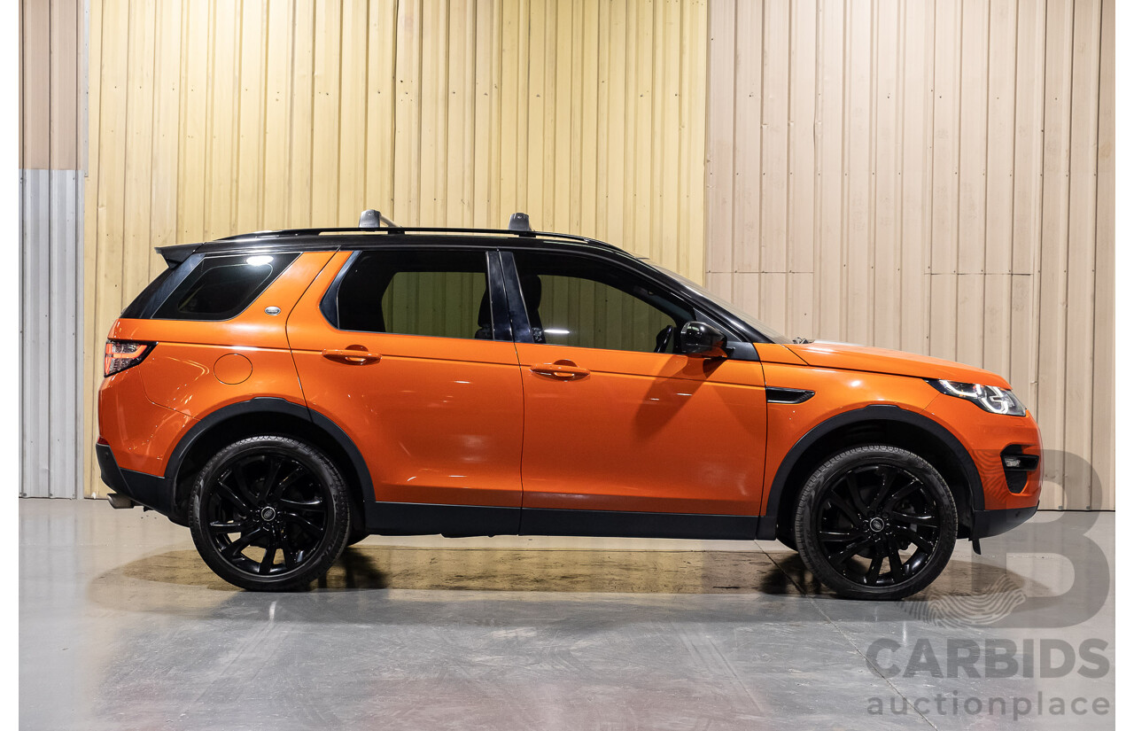 3/2016 Land Rover Discovery Sport SD4 HSE Luxury (4x4) LC MY16 4d Wagon Phoenix Orange Turbo Diesel 2.2L