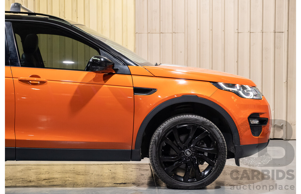 3/2016 Land Rover Discovery Sport SD4 HSE Luxury (4x4) LC MY16 4d Wagon Phoenix Orange Turbo Diesel 2.2L