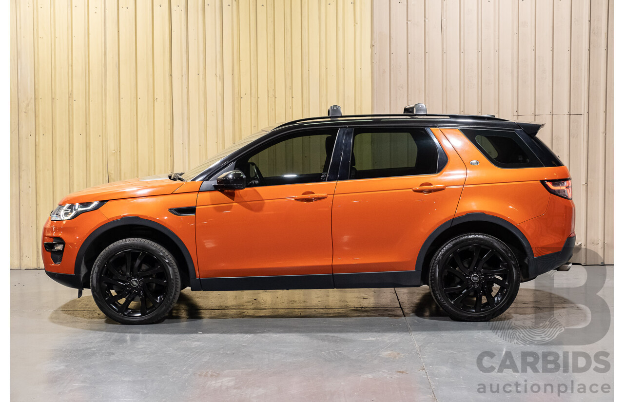 3/2016 Land Rover Discovery Sport SD4 HSE Luxury (4x4) LC MY16 4d Wagon Phoenix Orange Turbo Diesel 2.2L