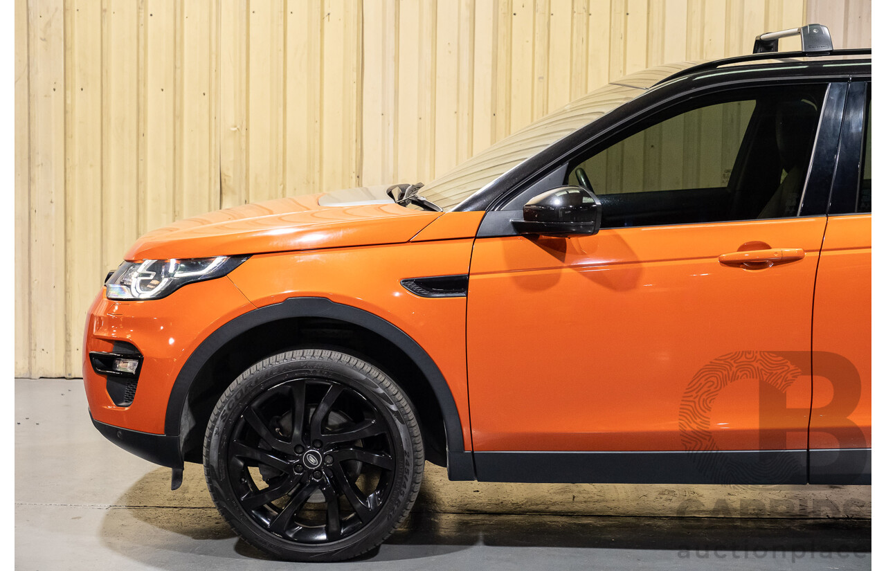 3/2016 Land Rover Discovery Sport SD4 HSE Luxury (4x4) LC MY16 4d Wagon Phoenix Orange Turbo Diesel 2.2L