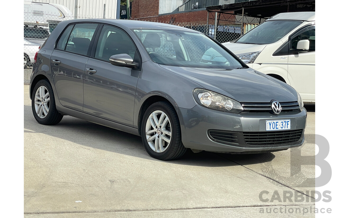 3/2012 Volkswagen Golf 118 TSI Comfortline 1K MY12 5d Hatchback Grey 1.4L