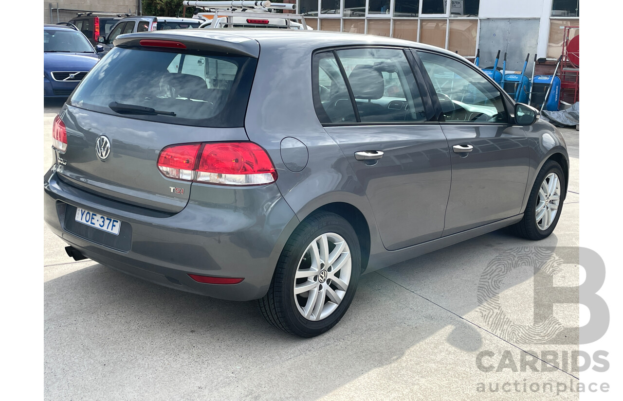 3/2012 Volkswagen Golf 118 TSI Comfortline 1K MY12 5d Hatchback Grey 1.4L