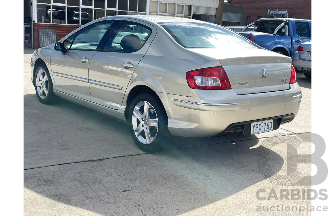 7/2009 Peugeot 407 ST HDi MY07 4d Sedan Gold 2.0L