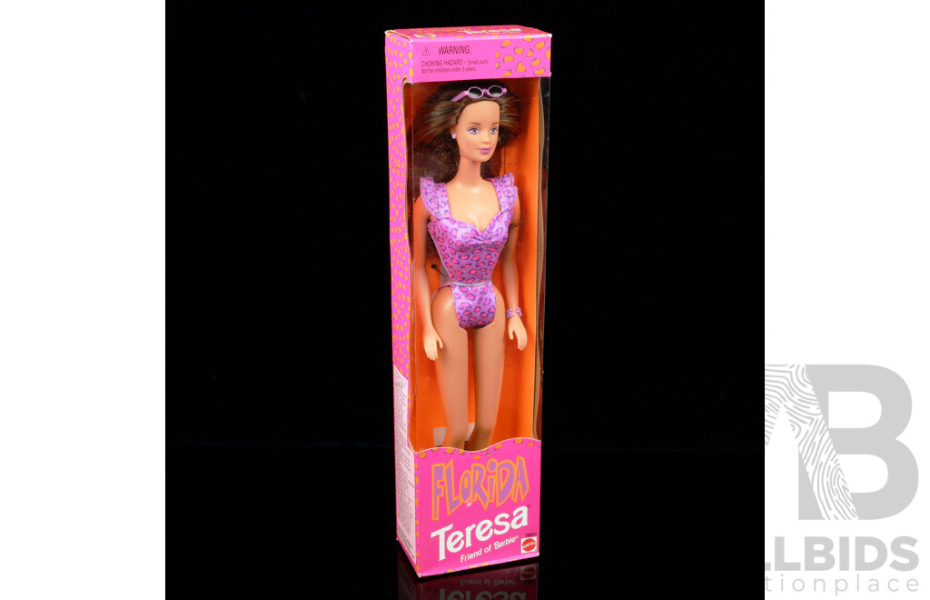 Florida Vacation Barbie Midge Doll in Original Box, Number 20588