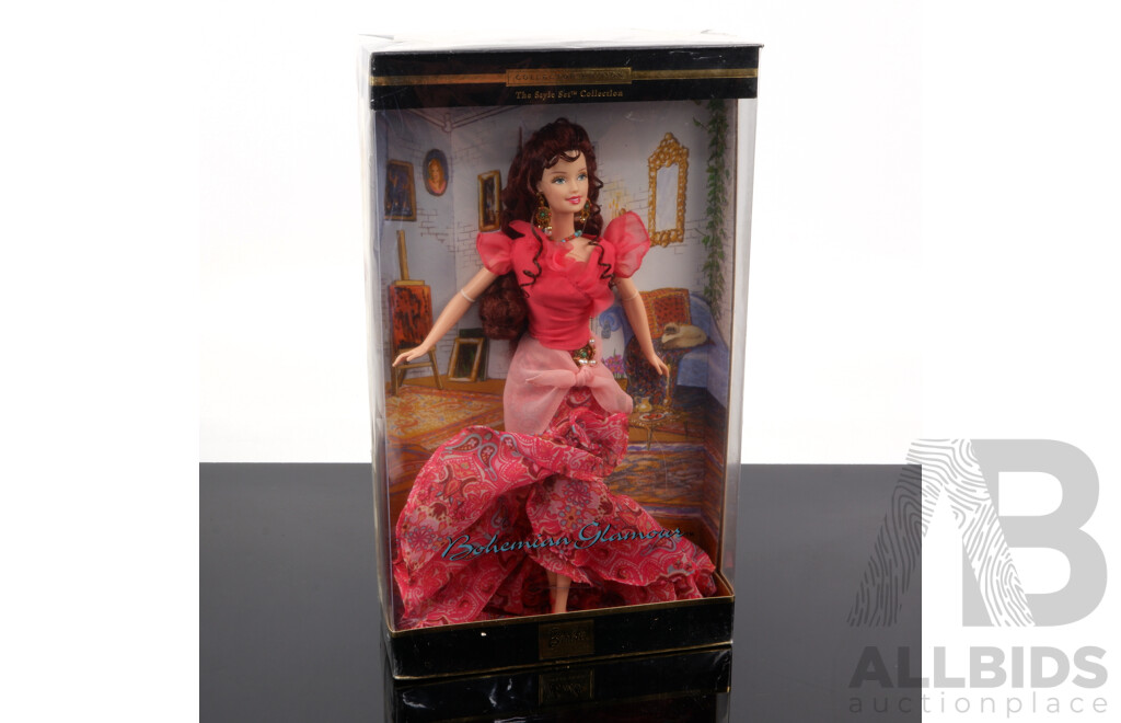 Collector Edition the Style Set Collection Bohemian Glamour Barbie Doll in Original Box, Number 2512