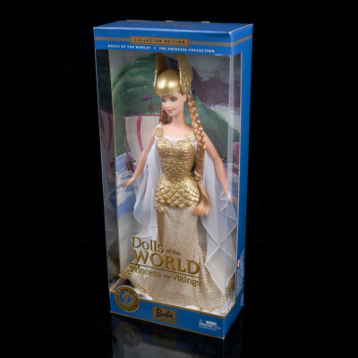 Collectors Edition Dolls of the World the Princess Collection Barbie Princess of the Vikings Doll in Original Box, Number 6361