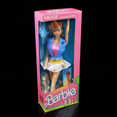 Vintage California Barbie Midge Doll in Original Box, Number 4442