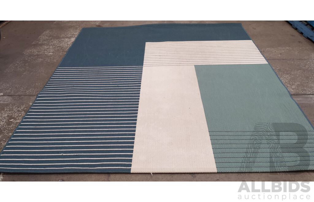 2.5m X 2.0m Flatweave Floor Rug