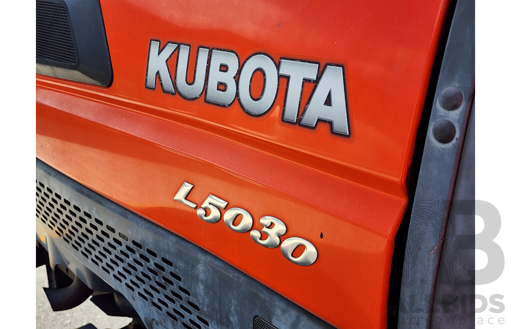 01/2007 Kubota L5030 HST 4x4 2.4L Diesel Tractor