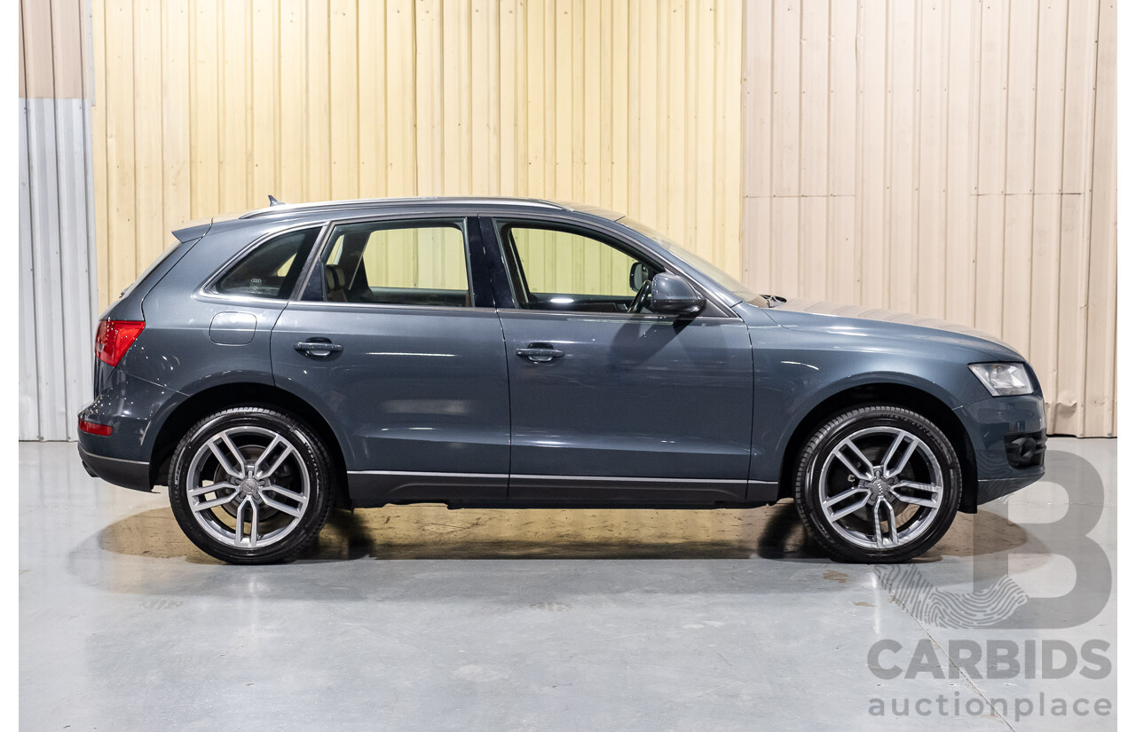 5/2010 Audi Q5 3.0 TDI Quattro 8R MY10 4d Wagon Meteor Grey Turbo Diesel V6 3.0L