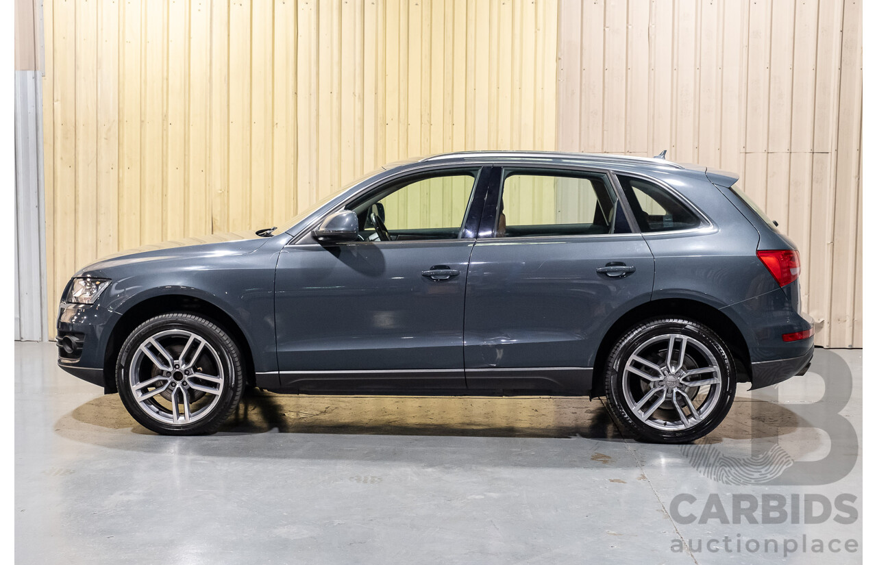 5/2010 Audi Q5 3.0 TDI Quattro 8R MY10 4d Wagon Meteor Grey Turbo Diesel V6 3.0L