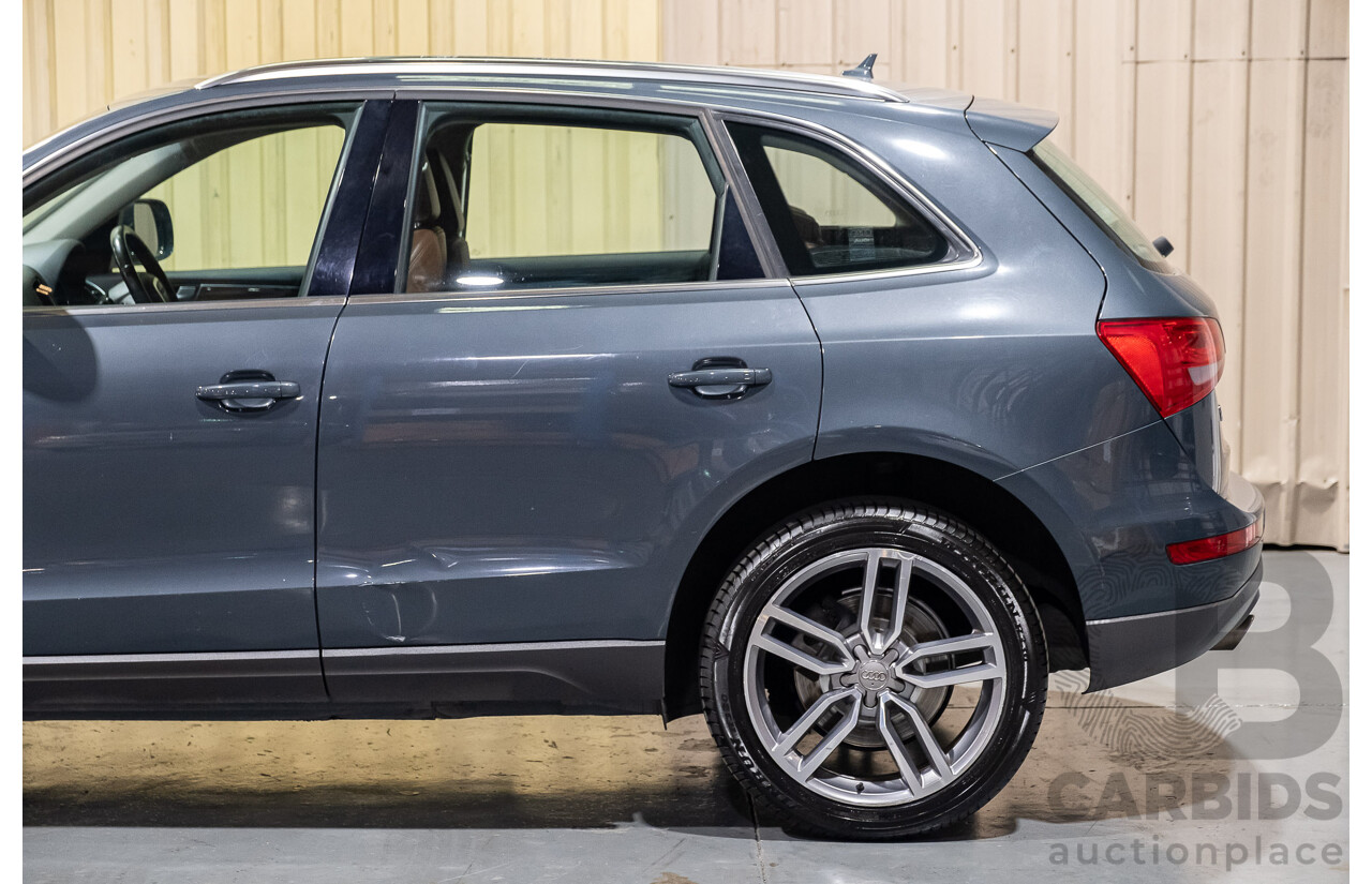 5/2010 Audi Q5 3.0 TDI Quattro 8R MY10 4d Wagon Meteor Grey Turbo Diesel V6 3.0L