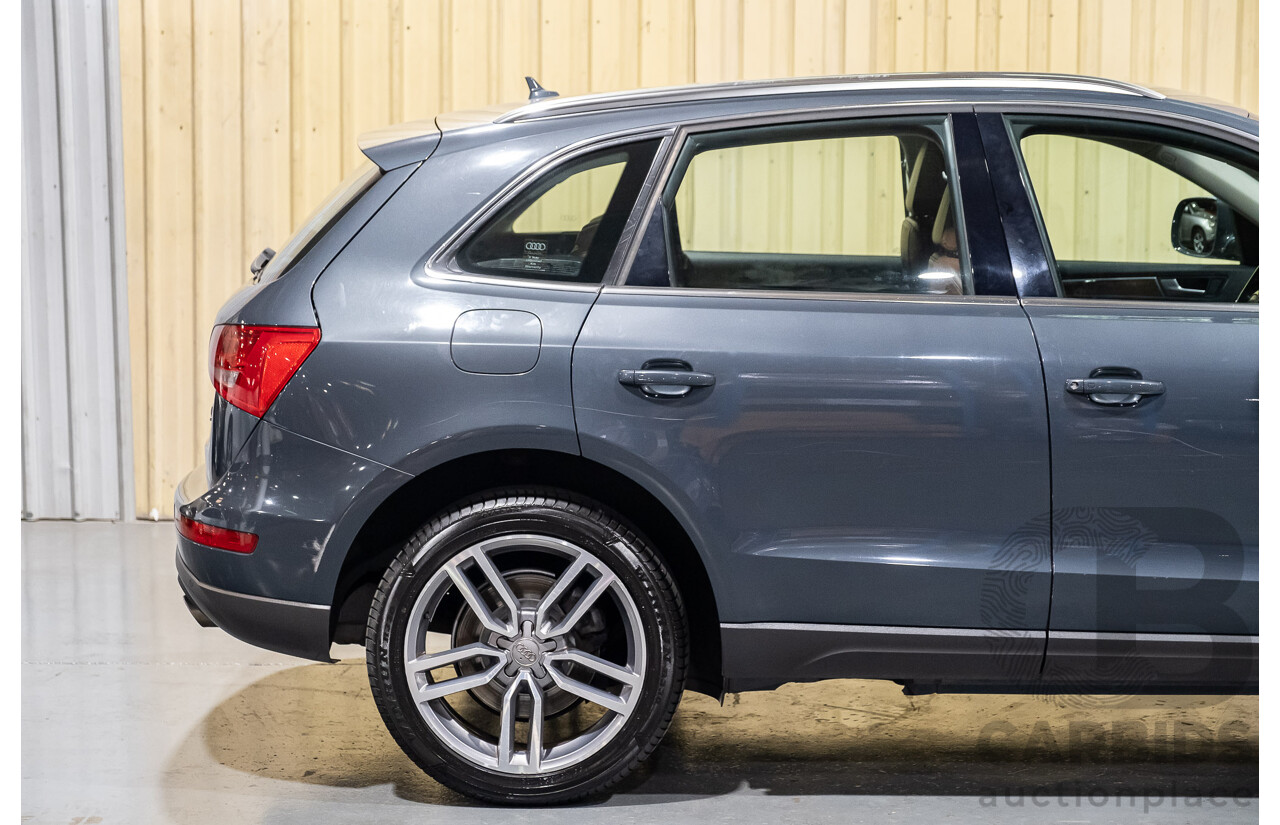 5/2010 Audi Q5 3.0 TDI Quattro 8R MY10 4d Wagon Meteor Grey Turbo Diesel V6 3.0L