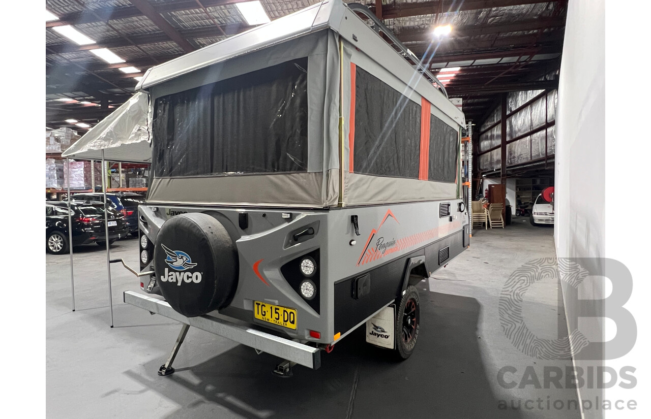 07/2019 Jayco Penguin Outback Popup Caravan  VIN:6AM000000K1X15175   Registration Number: TG15DQ