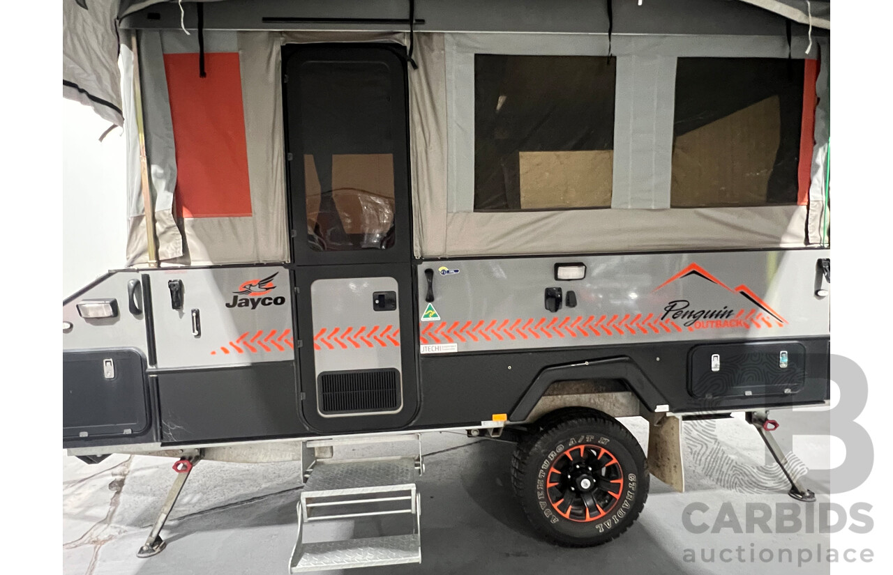 07/2019 Jayco Penguin Outback Popup Caravan  VIN:6AM000000K1X15175   Registration Number: TG15DQ