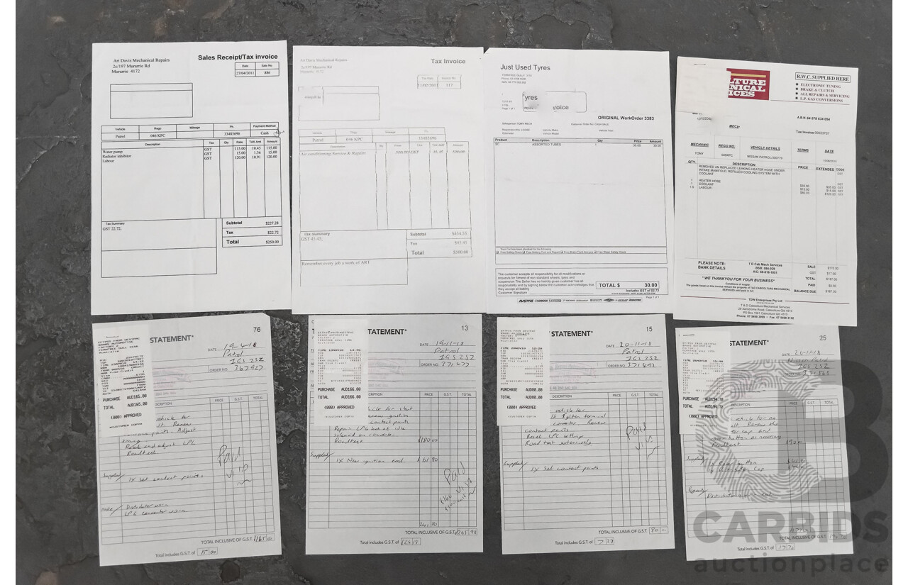 6/1990 Nissan Patrol ST (4x4) GQ 2d Hardtop White 4.2L