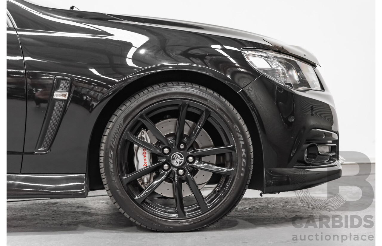 5/2014 Holden Commodore SS-V Redline VF 4d Sedan Black 6.0L V8