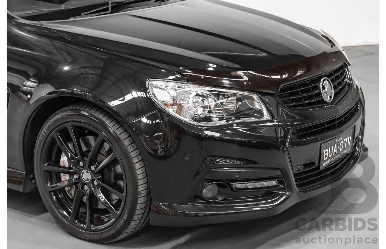 5/2014 Holden Commodore SS-V Redline VF 4d Sedan Black 6.0L V8