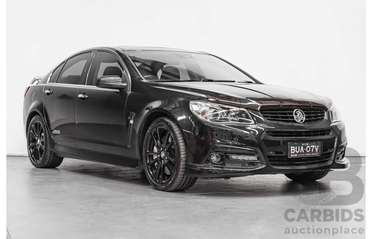 5/2014 Holden Commodore SS-V Redline VF 4d Sedan Black 6.0L V8