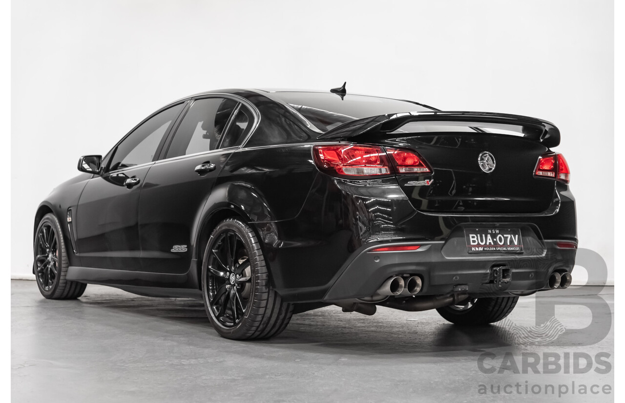 5/2014 Holden Commodore SS-V Redline VF 4d Sedan Black 6.0L V8