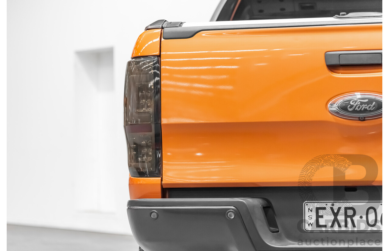 9/2015 Ford Ranger Wildtrak 3.2 (4x4) PX MKII Dual Cab P/up Orange 3.2L Turbo Diesel