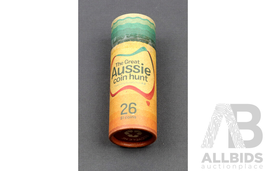 Australian 2019 Great Aussie Coin Hunt Roll of 26 Coins - Unopened