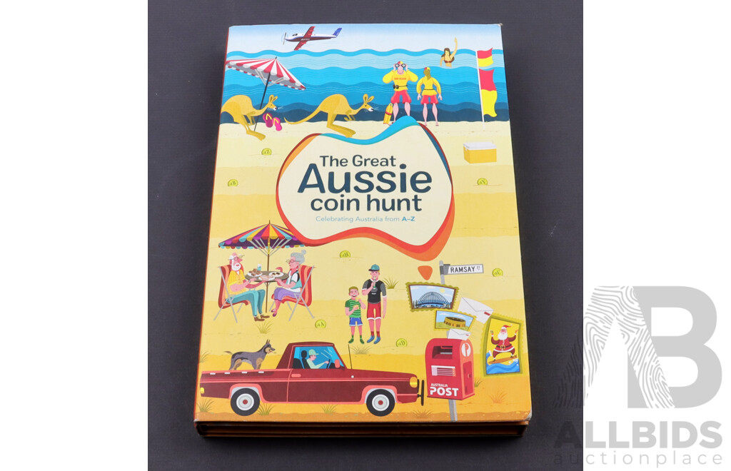 Australian 2019 Great Aussie Coin Folder Complete with All Coins