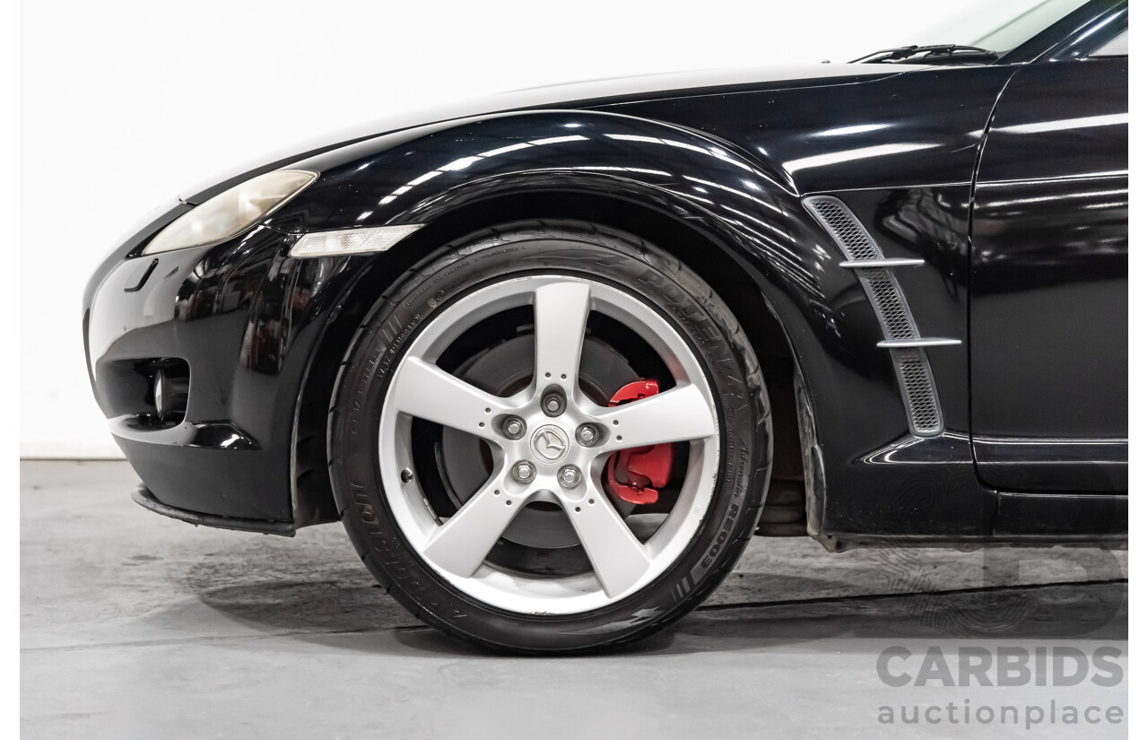 5/2006 Mazda Rx-8  MY06 4d Coupe Black 1.3L 13b Rotary Engine