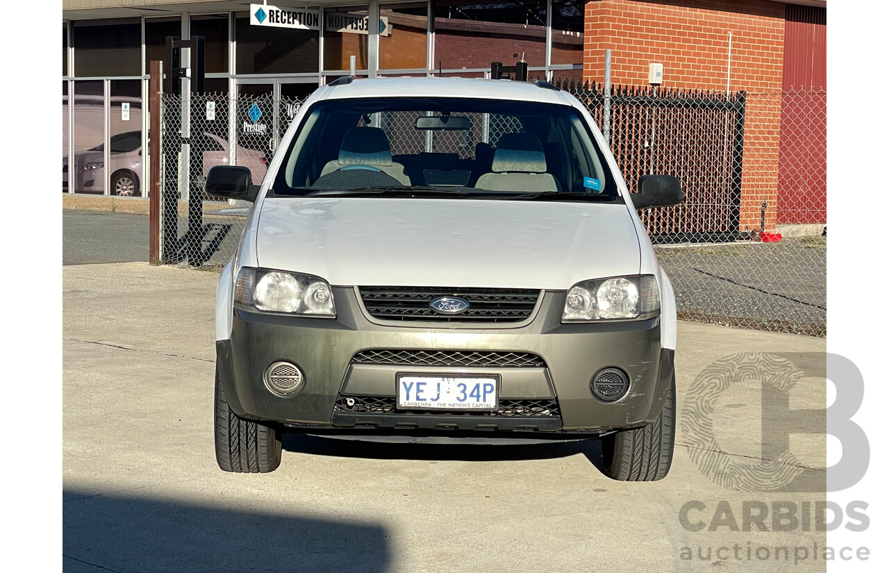 11/2004 Ford Territory TX (rwd) SX 4d Wagon White 4.0L