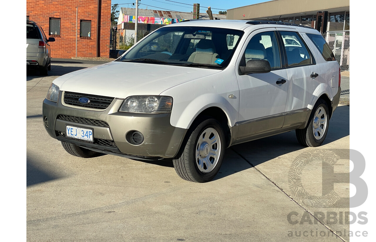 11/2004 Ford Territory TX (rwd) SX 4d Wagon White 4.0L